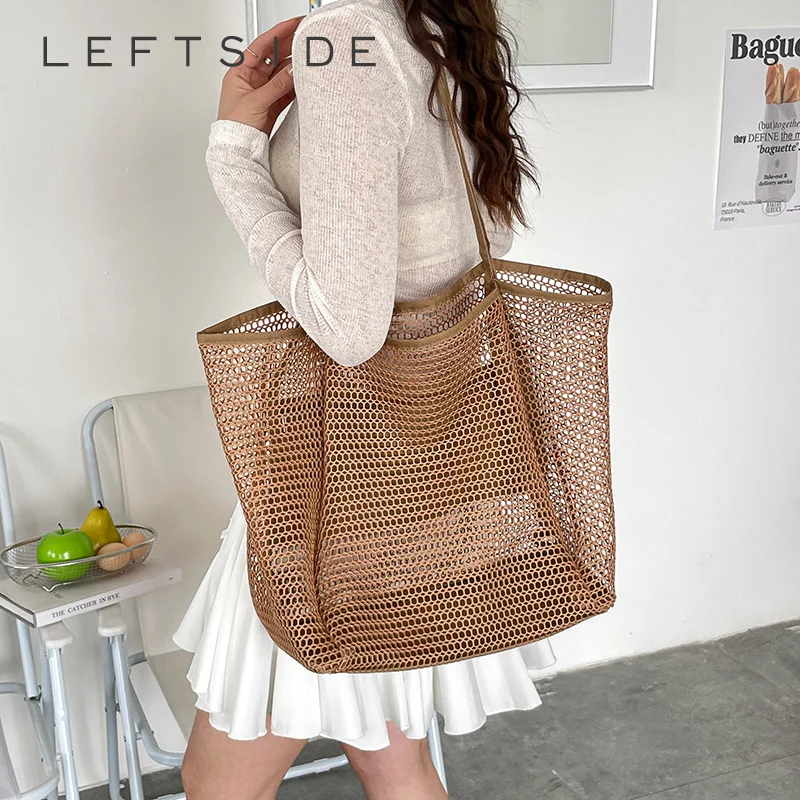 Women's Woven Mesh Tote Bag Casual Vacation Daily Beach Shoulder Bags 2026 Summer Simple New Trend Travel Handbags and Purses
Women's Woven Mesh Tote Bag Casual Vacation Daily Beach Shoulder Bags 2026 Summer Simple New Trend Travel Handbags and Purses