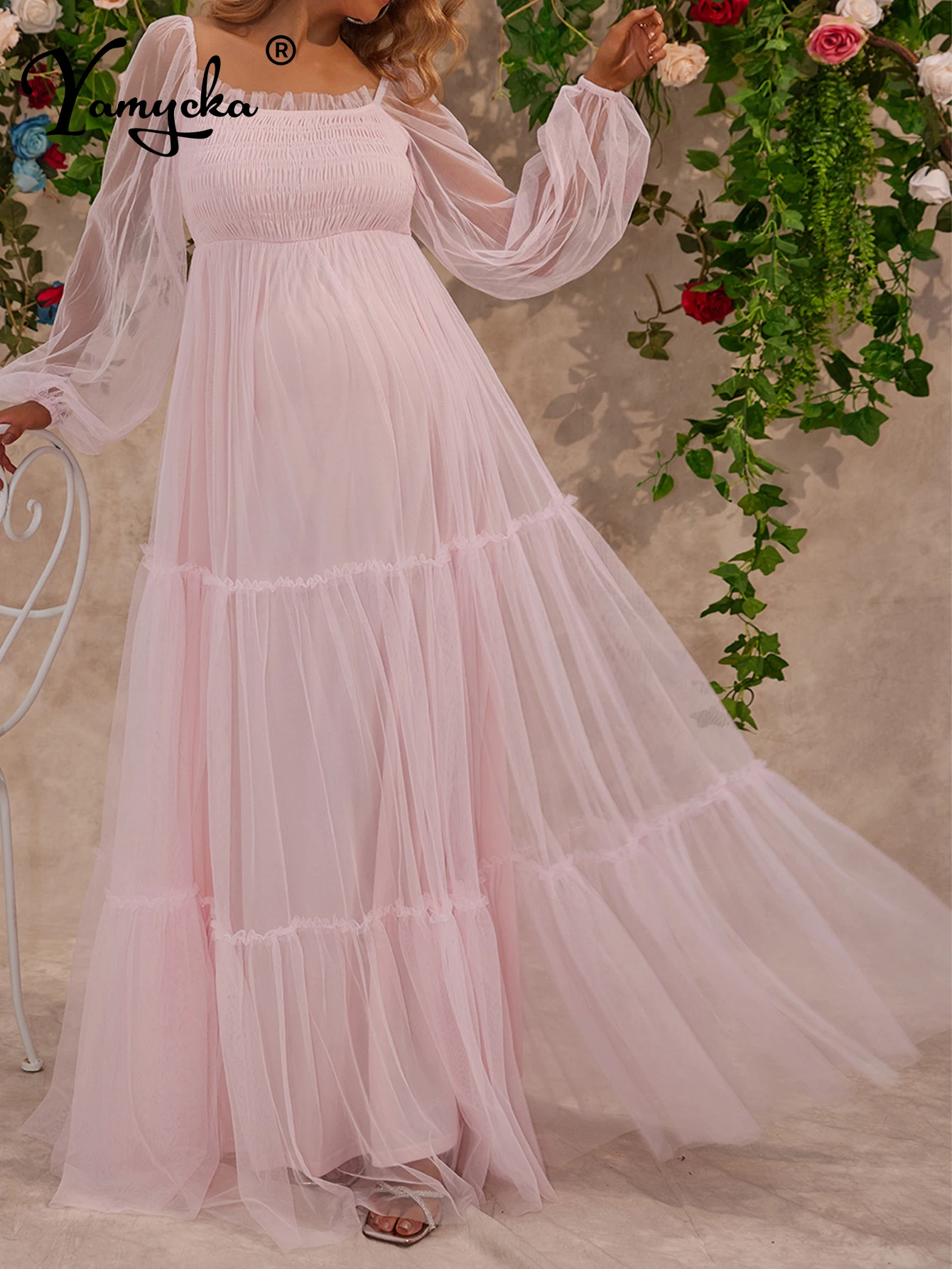 Sexy backless mesh maternity photoshoot dress women casual summer dresses woman elegant long prom party evening dresses vestidos
Sexy backless mesh maternity photoshoot dress women casual summer dresses woman elegant long prom party evening dresses vestidos