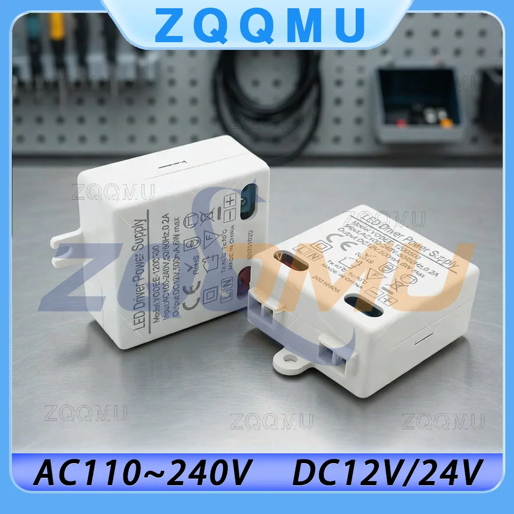 DC12V 24V Constant Voltage Switching Power Supply for LED Lighting 3W 6W 10W 12W Transformer 250mA 500mA 600mA 830mA 1.0mA
DC12V 24V Constant Voltage Switching Power Supply for LED Lighting 3W 6W 10W 12W Transformer 250mA 500mA 600mA 830mA 1.0mA