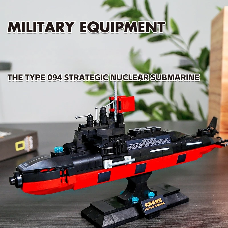 SEMBO Strategic Nuclear Submarine Building Blocks Children's Simulation Submarine Trendy Play Assembly Model Creative Toy Gift
SEMBO Strategic Nuclear Submarine Building Blocks Children's Simulation Submarine Trendy Play Assembly Model Creative Toy Gift
