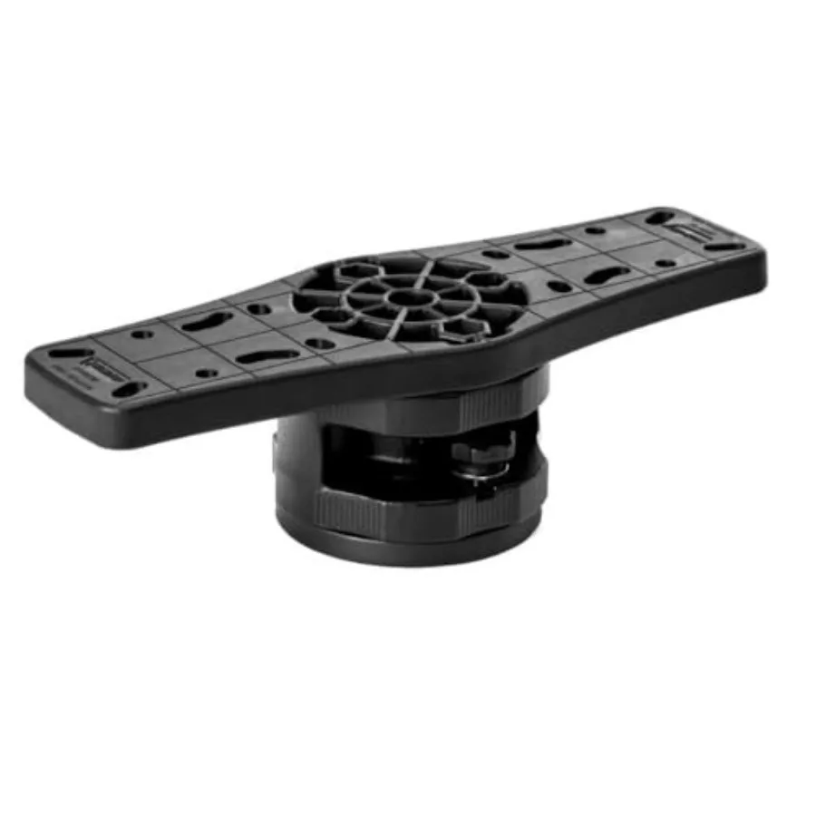 Rotating Platform Universal Fish Finder Mount for Boats, Aluminum Alloy, Black, 360 Adjustable with Quick-Release Clamp
Rotating Platform Universal Fish Finder Mount for Boats, Aluminum Alloy, Black, 360 Adjustable with Quick-Release Clamp
