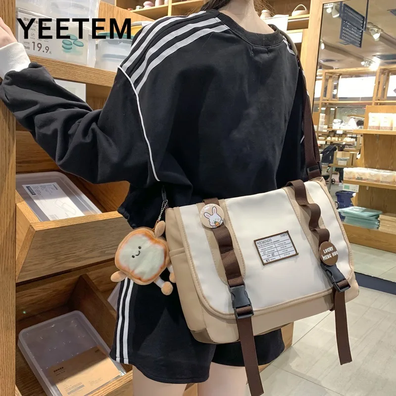 Japanese Messenger Bag Cartoon Square Single Shoulder Canvas Animation Women Shoulder High Capacity Handbag
Japanese Messenger Bag Cartoon Square Single Shoulder Canvas Animation Women Shoulder High Capacity Handbag