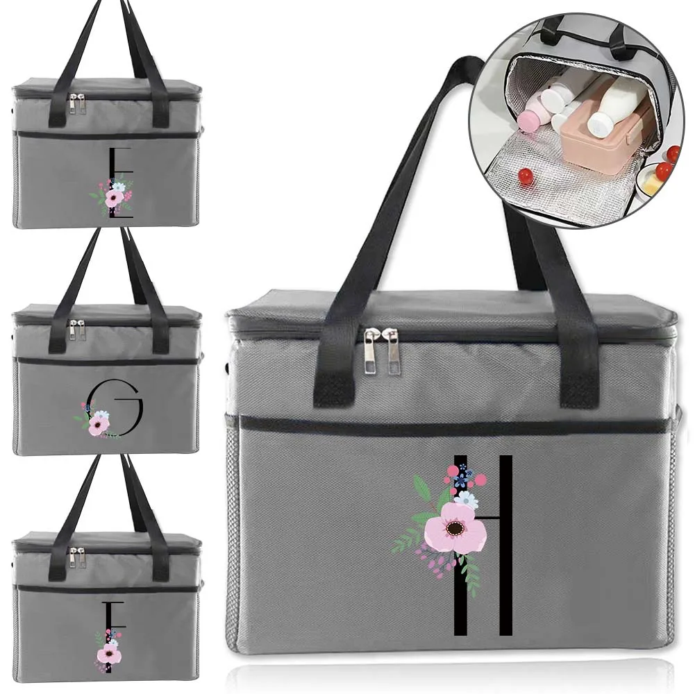New Waterproof Box Lunch Bag Food Tote Thermal Insulated Bags Outdoor Travel Flower and Black Pattern Camping Organizer Case
New Waterproof Box Lunch Bag Food Tote Thermal Insulated Bags Outdoor Travel Flower and Black Pattern Camping Organizer Case