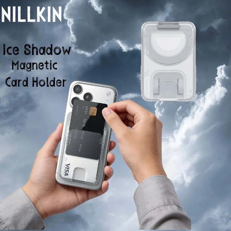 NILLKIN Magnetic Card Holder Stand For iPhone 17 Pro Max 17 Pro 17 16 Samsung S26 25 Ultra 180degree stepless angle adjustment
NILLKIN Magnetic Card Holder Stand For iPhone 17 Pro Max 17 Pro 17 16 Samsung S26 25 Ultra 180degree stepless angle adjustment