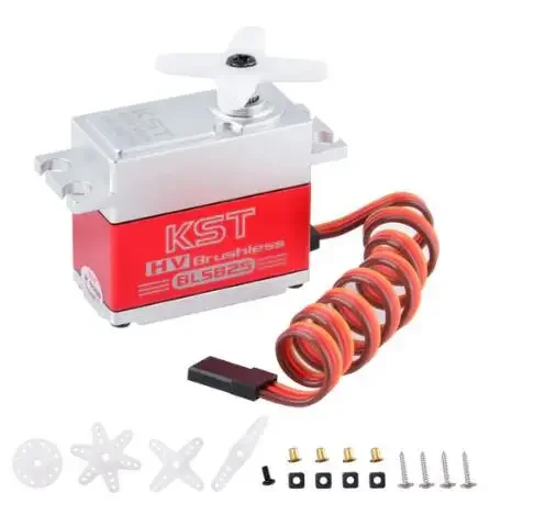 KST 70g/ 35kg/ 0.11 sec HV Brushless Digital Hardened Steel Gear Servo BLS825 for RC Model 550-700 Helicopter Airplane Drone
KST 70g/ 35kg/ 0.11 sec HV Brushless Digital Hardened Steel Gear Servo BLS825 for RC Model 550-700 Helicopter Airplane Drone