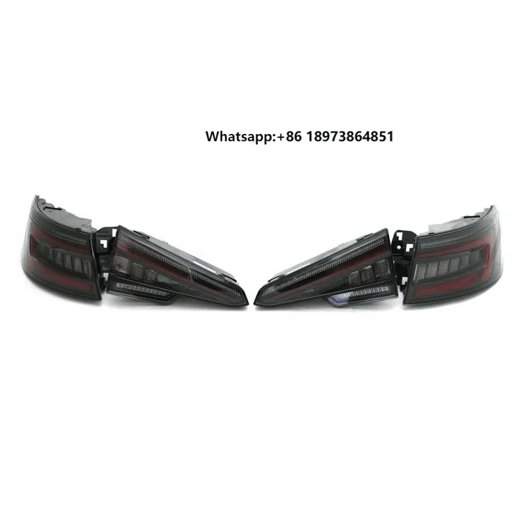 A4 RS4 Style LED Rear Lights Rear Lights Dark Black Blackline Tuning Tail Lights for A4 2017-2021
A4 RS4 Style LED Rear Lights Rear Lights Dark Black Blackline Tuning Tail Lights for A4 2017-2021