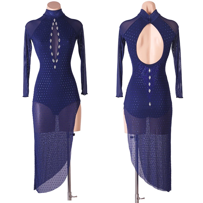 Irregular Split Women Latin Dance Dress For Competition Salsa Dance Costumes Party Dress Night Dress Pole Dance Wear
Irregular Split Women Latin Dance Dress For Competition Salsa Dance Costumes Party Dress Night Dress Pole Dance Wear
