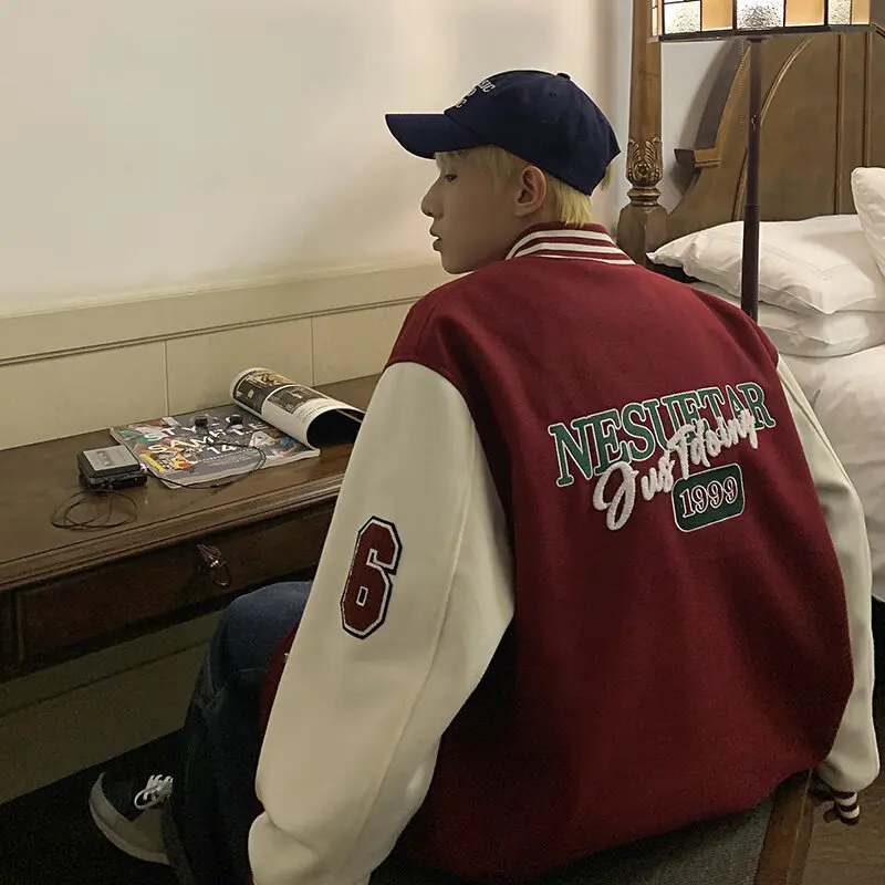 LAPPSTER Street Wear Korean Baseball Motorcycle Jackets Patchwork Windbreaker Aviator Jacket Harajuku Graphic Bomber Jacket Man
LAPPSTER Street Wear Korean Baseball Motorcycle Jackets Patchwork Windbreaker Aviator Jacket Harajuku Graphic Bomber Jacket Man