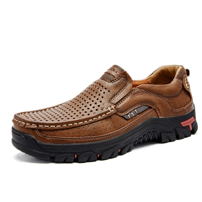 Genuine Leather Men Shoes England Trend Male Footwear Set Foot Men's Casual Outdoors Man Flats Work Shoes Large Size48
Genuine Leather Men Shoes England Trend Male Footwear Set Foot Men's Casual Outdoors Man Flats Work Shoes Large Size48