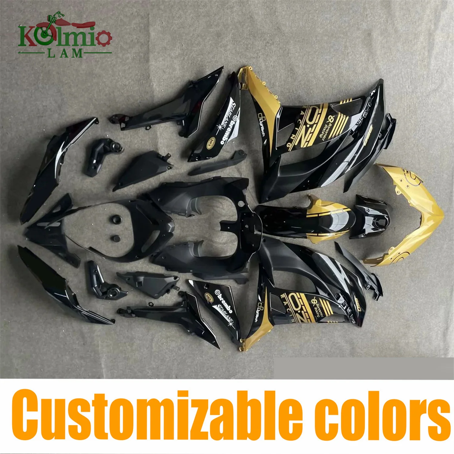 Fit For 2017 - 2019 Kawasaki Ninja 650 EX650 ER-6F Motorcycle Accessories Fairing Set Kit 2018 Ninja 650R Bodywork ABS Plastic
Fit For 2017 - 2019 Kawasaki Ninja 650 EX650 ER-6F Motorcycle Accessories Fairing Set Kit 2018 Ninja 650R Bodywork ABS Plastic