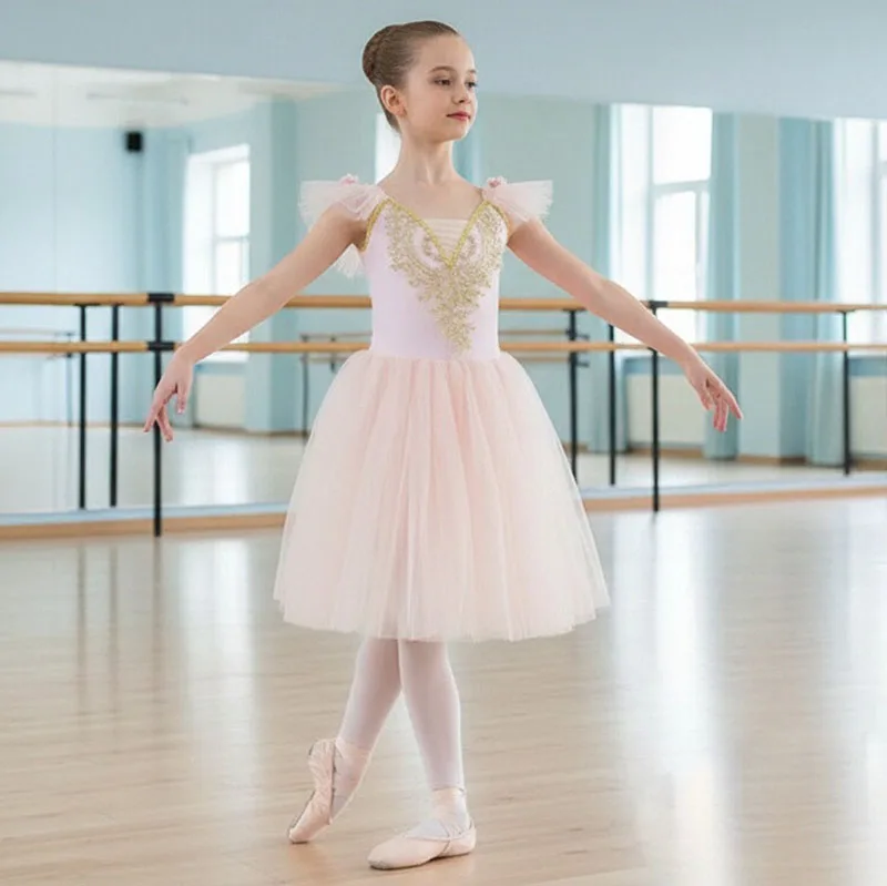 Girls Blue Long Ballet Tutu Skirt Dance Performance Costume Romantic Giselle Style Stage Wear Ballet Clothing
Girls Blue Long Ballet Tutu Skirt Dance Performance Costume Romantic Giselle Style Stage Wear Ballet Clothing