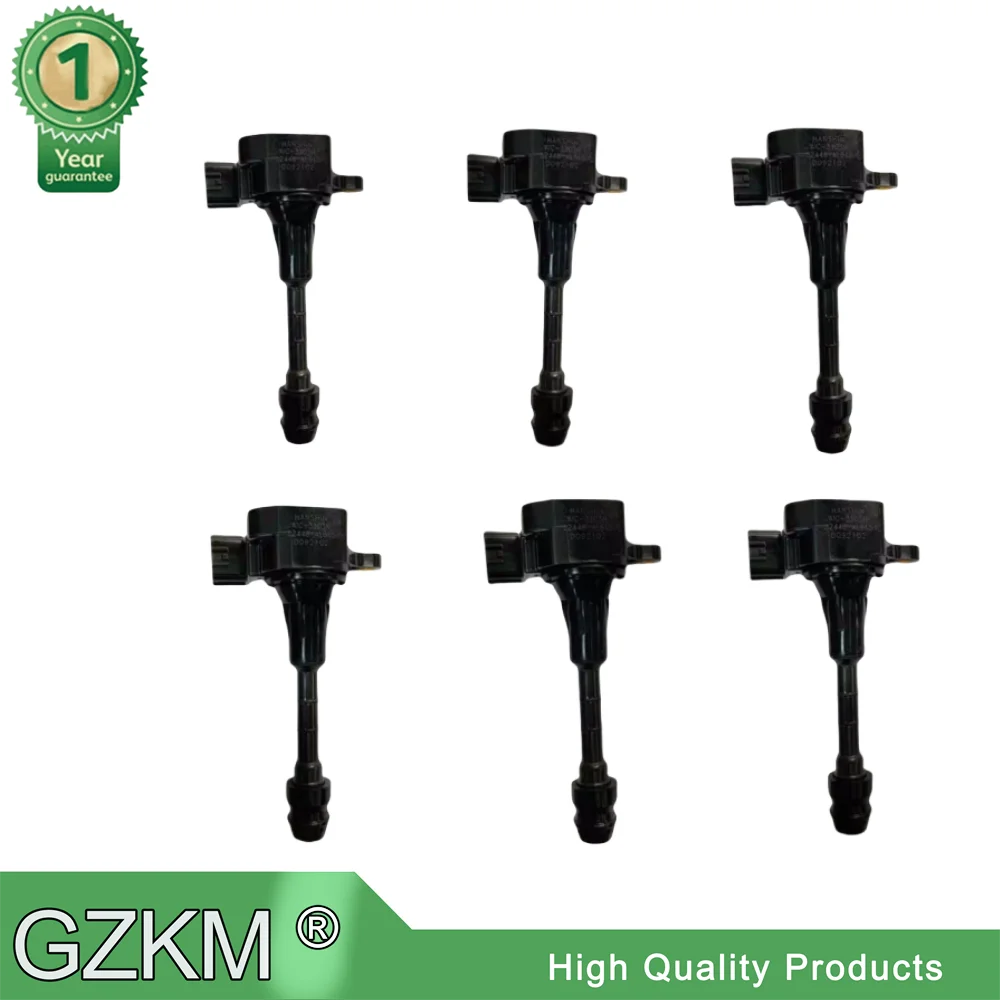 6PCS Ignition Coil OEM 22448-AL615 For N-issan Elgrand E50 E51 VQ35DE
6PCS Ignition Coil OEM 22448-AL615 For N-issan Elgrand E50 E51 VQ35DE