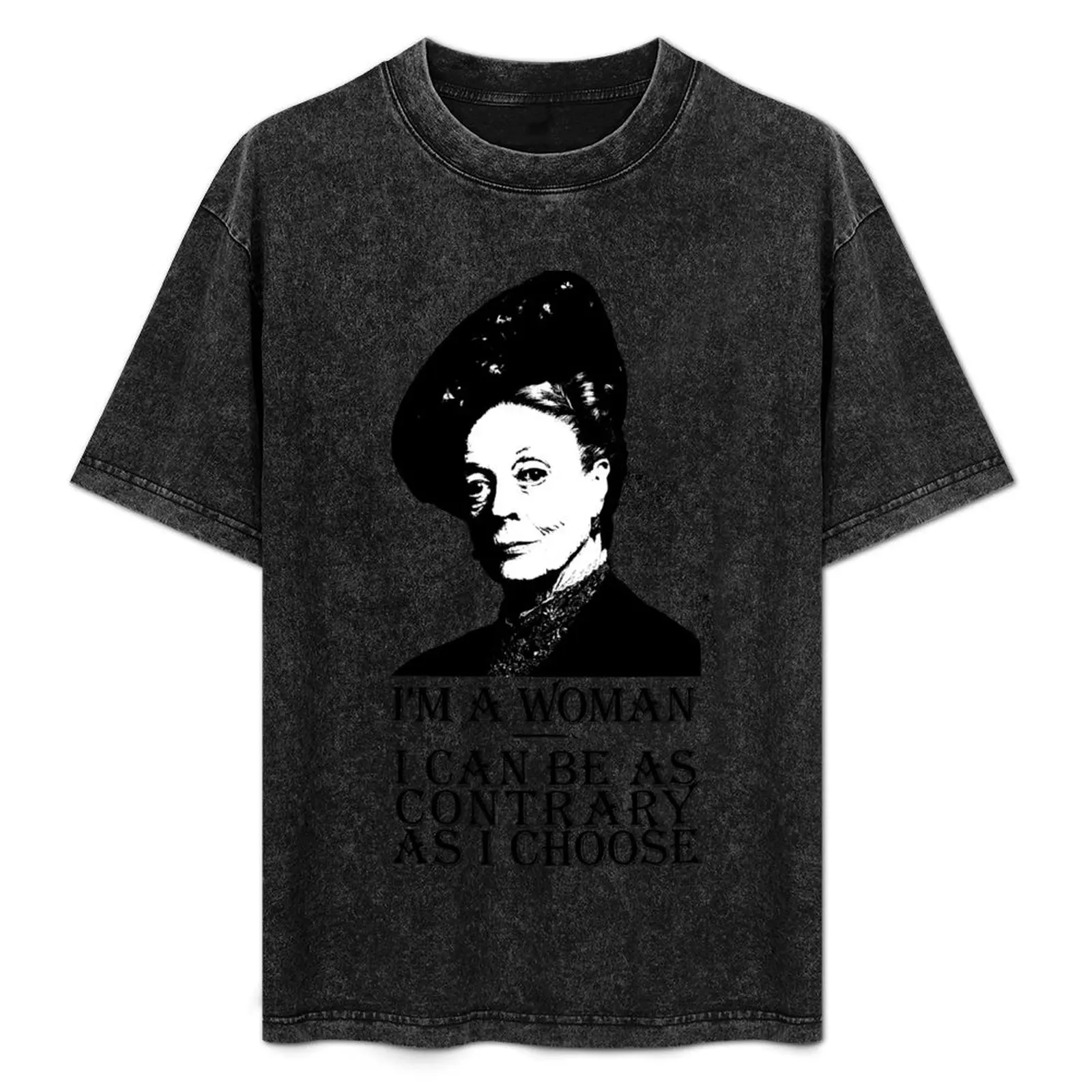 I'm a woman, I can be as contrary as I choose T-Shirt Basic Short Sleeve T-Shirt for Men
I'm a woman, I can be as contrary as I choose T-Shirt Basic Short Sleeve T-Shirt for Men