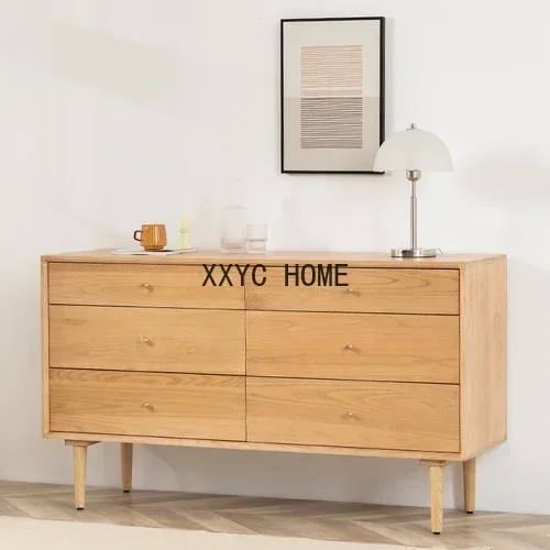 Kitchen Unit Dining Side Locker New Chinese Restaurant Solid Wood Wall Storage Chest of Six Drawers
Kitchen Unit Dining Side Locker New Chinese Restaurant Solid Wood Wall Storage Chest of Six Drawers