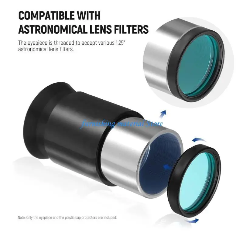 Y5GD 4 Astronomy Accessories Eyepiece Lens 1.25inch 25mm for Plossl MultiCoated Lens
Y5GD 4 Astronomy Accessories Eyepiece Lens 1.25inch 25mm for Plossl MultiCoated Lens