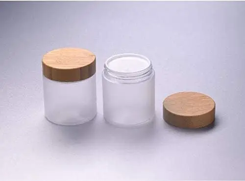 50pcs 250g Refillable Plastic Jars with Liners Environmental Bamboo Lids Frosted Glass Cream Bottle Pot Jars Cosmetic Comtainer
50pcs 250g Refillable Plastic Jars with Liners Environmental Bamboo Lids Frosted Glass Cream Bottle Pot Jars Cosmetic Comtainer