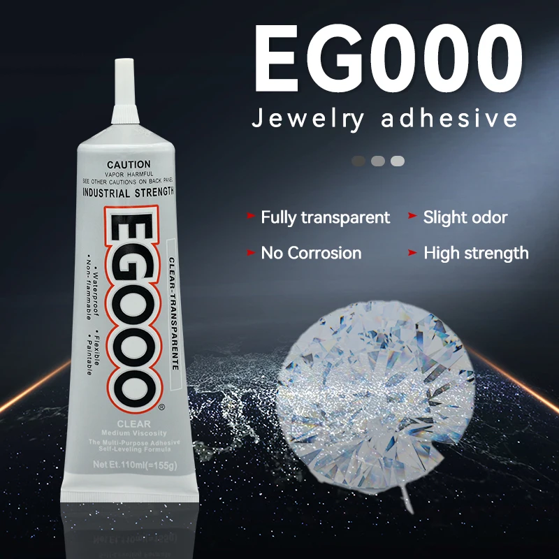Rhinestone Glue 50/110ML Clear With Dispensing Needle Adhesive Repair Jewelry Gemstone Daily Handmade DIY Glue
Rhinestone Glue 50/110ML Clear With Dispensing Needle Adhesive Repair Jewelry Gemstone Daily Handmade DIY Glue