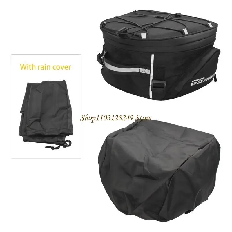 N5KD Motorcycle Travel Luggage Rack Tail Bag with Rain Cover for R1250GS R1200GS F850 F750GS Helmet
N5KD Motorcycle Travel Luggage Rack Tail Bag with Rain Cover for R1250GS R1200GS F850 F750GS Helmet
