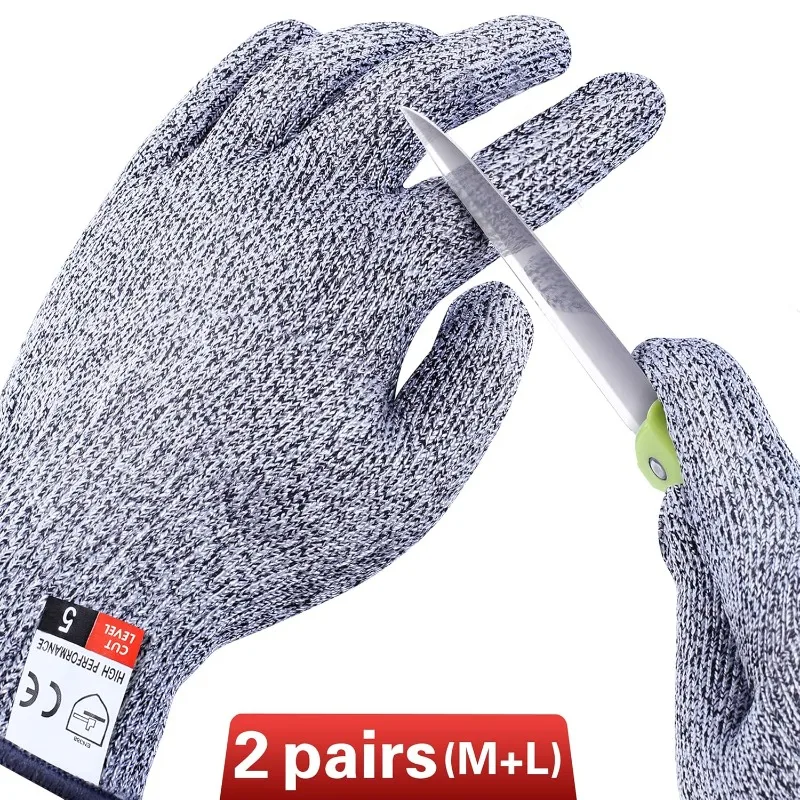 HPPE Grade 5 Anti-cut Gloves Wear-resistant and Anti-cut Protective Gloves Gardening Labor Protection Gloves
HPPE Grade 5 Anti-cut Gloves Wear-resistant and Anti-cut Protective Gloves Gardening Labor Protection Gloves