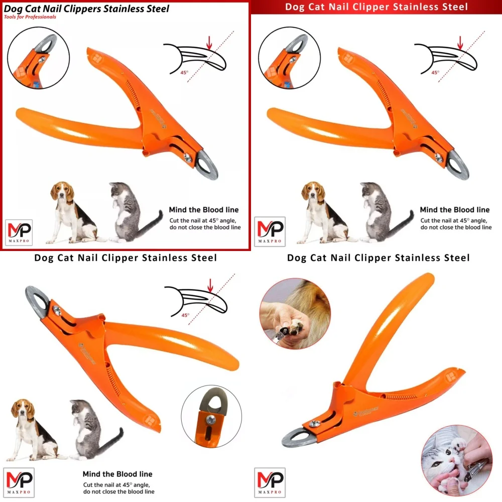 Mini Dog Nail Clipper for Small Dogs Professional Pet Nail Trimmer with Safety Guard Precision Paw Nail Cutter for Cats and Dogs
Mini Dog Nail Clipper for Small Dogs Professional Pet Nail Trimmer with Safety Guard Precision Paw Nail Cutter for Cats and Dogs