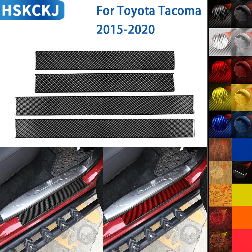 For Toyota Tacoma 2015-2020 Accessories Carbon Fiber Car Interior Threshold Strip Panel Cover Trim Sticker Decoration
For Toyota Tacoma 2015-2020 Accessories Carbon Fiber Car Interior Threshold Strip Panel Cover Trim Sticker Decoration