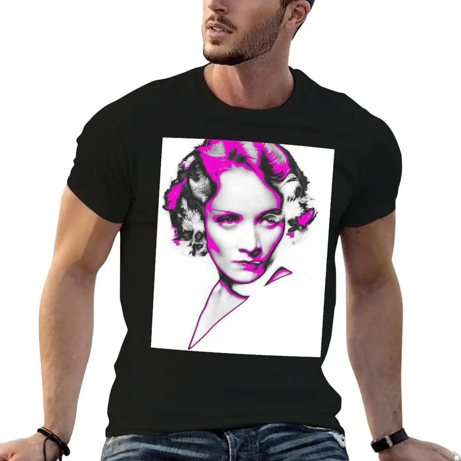 Marlène Dietrich in the Pink T-Shirt funny costumes gifts for boyfriend tshirts personalised mens designer t shirt
Marlène Dietrich in the Pink T-Shirt funny costumes gifts for boyfriend tshirts personalised mens designer t shirt