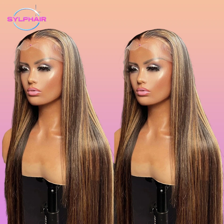 Highlight Wig Human Hair Bone Straight Blond Ombre 13x6 HD Lace Wig 13x4 Colored Human Hair Frontal Wig Brazilian Wigs For Women
Highlight Wig Human Hair Bone Straight Blond Ombre 13x6 HD Lace Wig 13x4 Colored Human Hair Frontal Wig Brazilian Wigs For Women