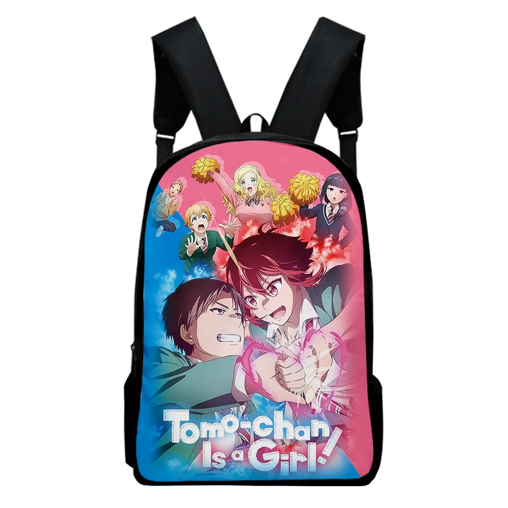 Tomo-chan Is a Girl Anime Backpack School Bag Adult Kids Bags Unisex Backpack 2023 Japan Manga Daypack Harajuku Bags
Tomo-chan Is a Girl Anime Backpack School Bag Adult Kids Bags Unisex Backpack 2023 Japan Manga Daypack Harajuku Bags