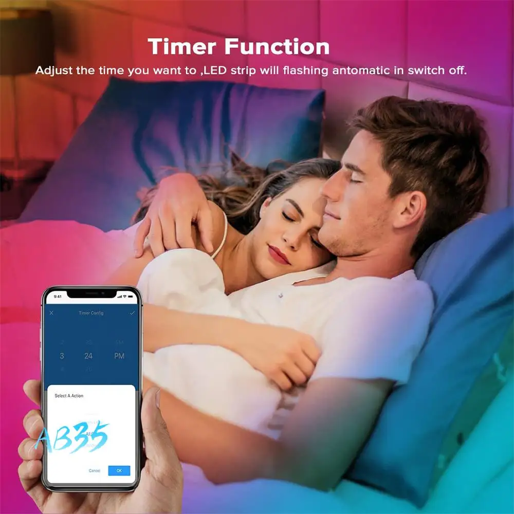AB35-SP611E WS2812B WS2811 Bluetooth Music LED Strip Controller IR38 Keys Remote APP For Addressable LED Lighting DC5V-24V
AB35-SP611E WS2812B WS2811 Bluetooth Music LED Strip Controller IR38 Keys Remote APP For Addressable LED Lighting DC5V-24V