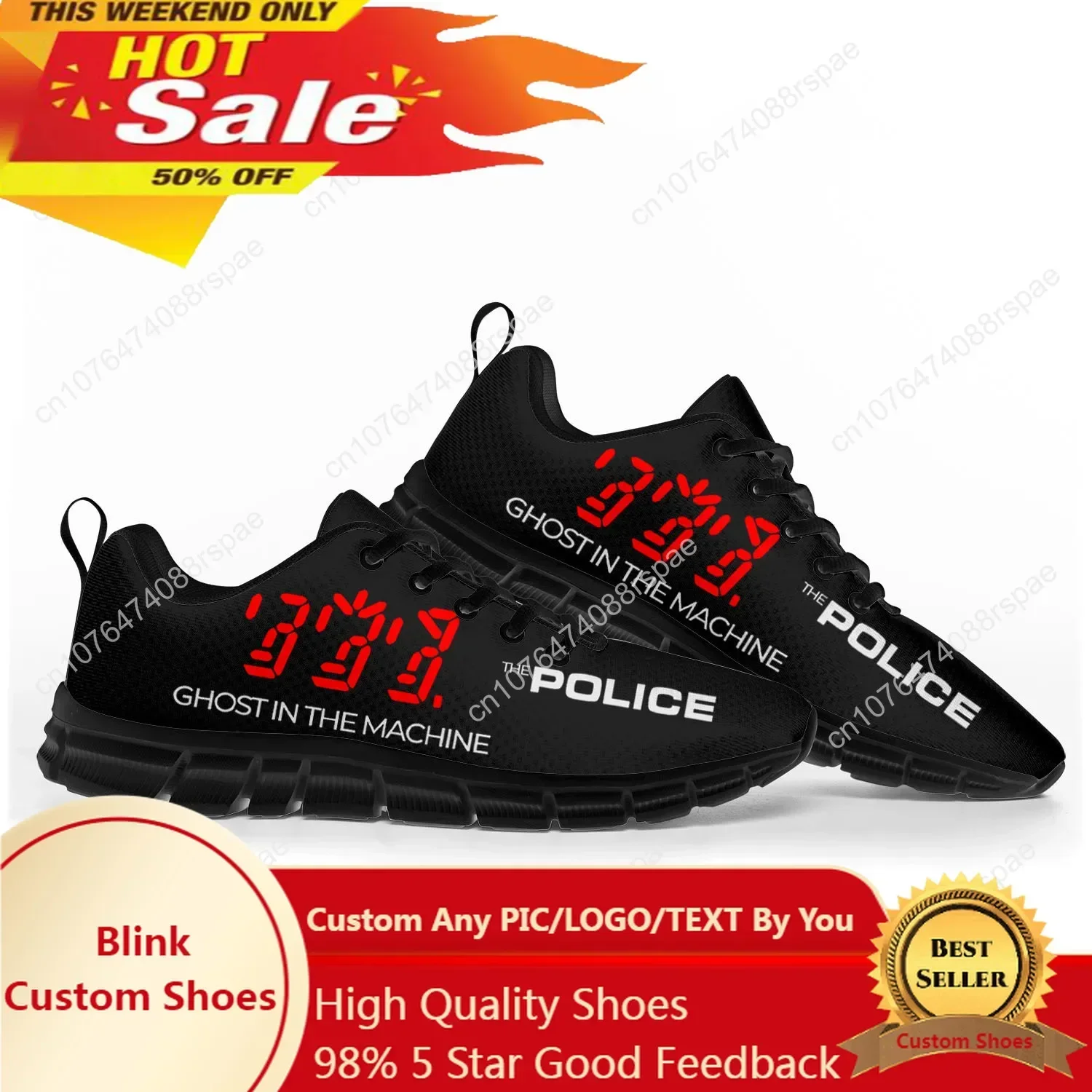 The Police Band Pop Hot Sports Shoes Mens Womens Teenager Kids Children Sneakers Casual Custom High Quality Couple Shoes Black
The Police Band Pop Hot Sports Shoes Mens Womens Teenager Kids Children Sneakers Casual Custom High Quality Couple Shoes Black