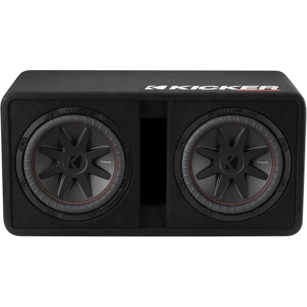 52DCVR122 CompVR 12" Dual subwooers in Vented Box, 2-ohm
52DCVR122 CompVR 12" Dual subwooers in Vented Box, 2-ohm