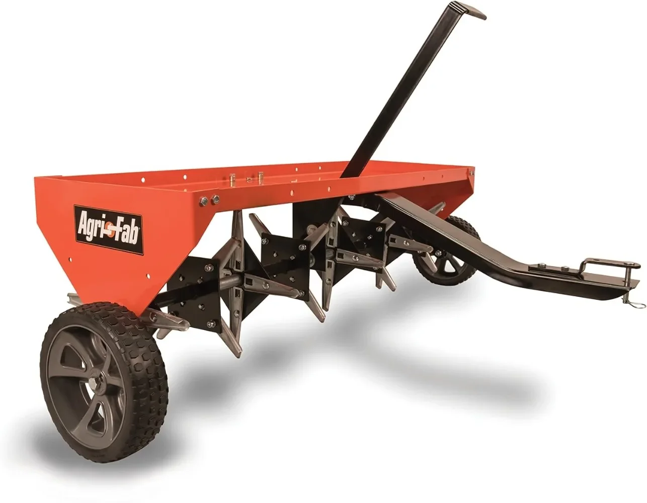 48-Inch Tow Plug Aerator,Orange & Black,Large 32 Galvanized Knives To Penetrate The Soil Easily.
48-Inch Tow Plug Aerator,Orange & Black,Large 32 Galvanized Knives To Penetrate The Soil Easily.