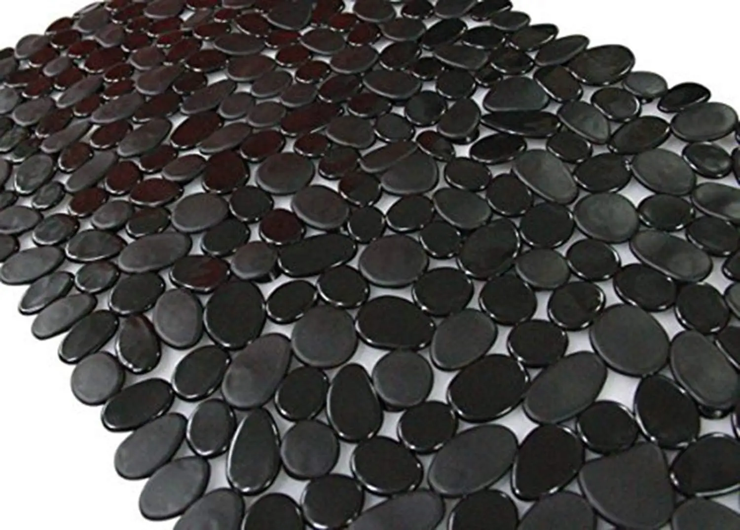 Non-Slip Pebble Bathtub Mat Black 16x35 Inches for Smooth Tubs Shower Mat with Drain Holes Suction Cups
Non-Slip Pebble Bathtub Mat Black 16x35 Inches for Smooth Tubs Shower Mat with Drain Holes Suction Cups