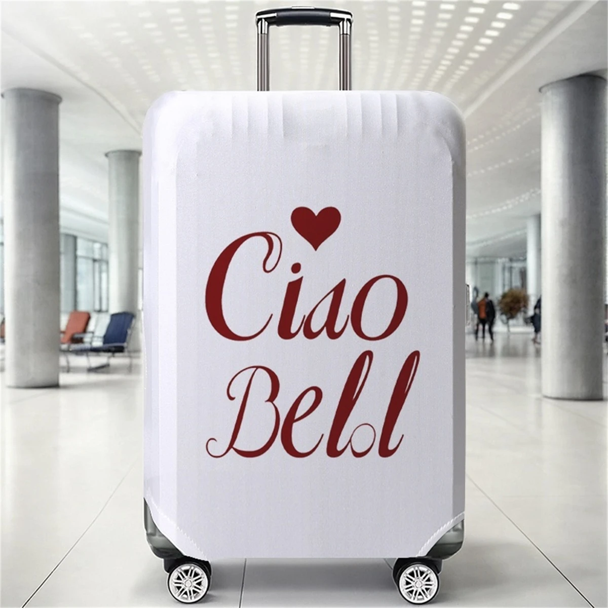 Romantic milk white pattern luggage protection cover, suitable for 18-32 inch luggage covers, luggage handle gloves, travel acce
Romantic milk white pattern luggage protection cover, suitable for 18-32 inch luggage covers, luggage handle gloves, travel acce