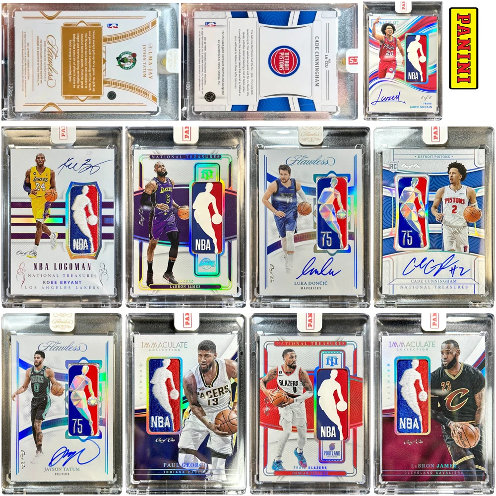 Panini DIY LOGOMAN Material collection card bricks Doncic Tatum James Kobe Lillard Haliburton Laser flash boy Birthday present
Panini DIY LOGOMAN Material collection card bricks Doncic Tatum James Kobe Lillard Haliburton Laser flash boy Birthday present