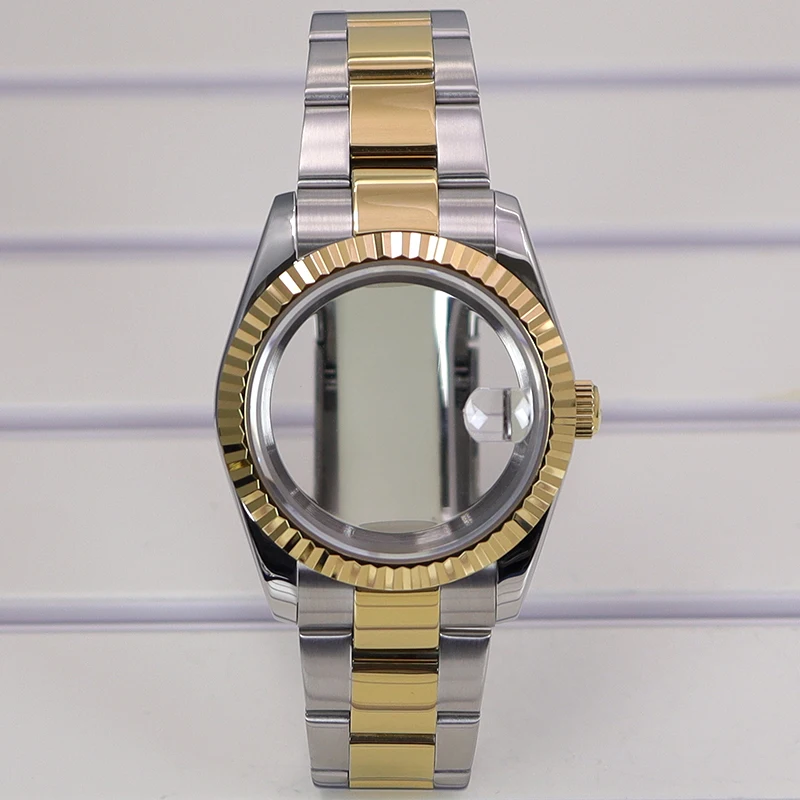 36mm/39mm Luxury Watch Cases Sapphire Glass For Nh35 Nh34 Nh36 8215 Movement 28.5mm Dial 316L Stainless Steel Bracelet Datejust
36mm/39mm Luxury Watch Cases Sapphire Glass For Nh35 Nh34 Nh36 8215 Movement 28.5mm Dial 316L Stainless Steel Bracelet Datejust
