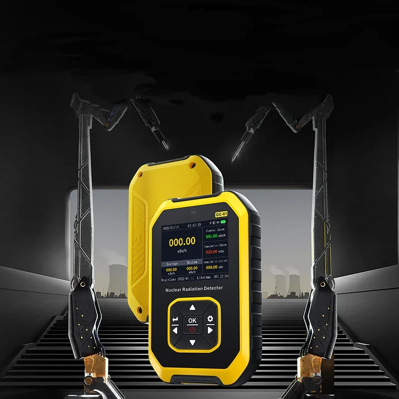 Nuclear radiation detector electromagnetic ionization marble radioactive ray radiation tester professional Geiger counter
Nuclear radiation detector electromagnetic ionization marble radioactive ray radiation tester professional Geiger counter