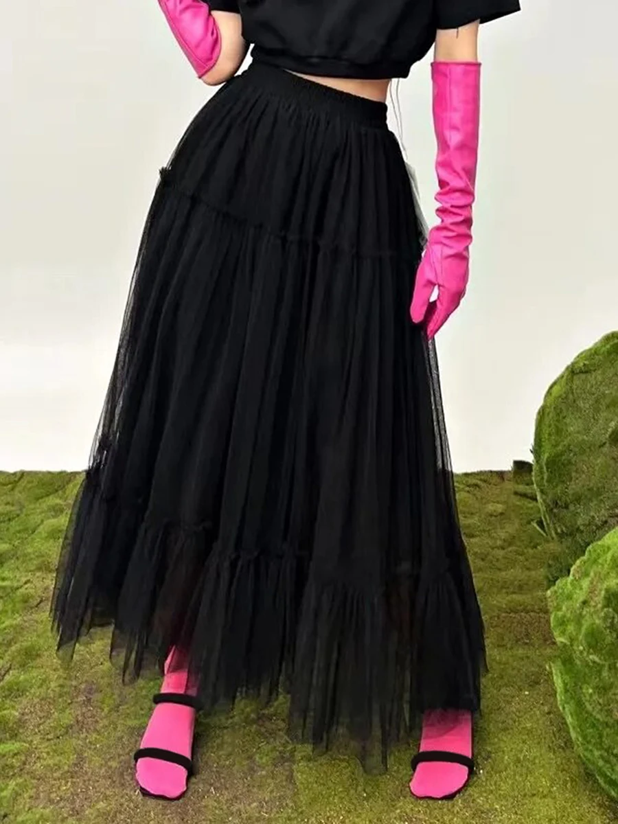 Tulle Skirts for Women Long Length Tutu Fairy Tiered Skirt A Line Mesh Elastic Waist Skirts Bridesmaid Petticoat
Tulle Skirts for Women Long Length Tutu Fairy Tiered Skirt A Line Mesh Elastic Waist Skirts Bridesmaid Petticoat