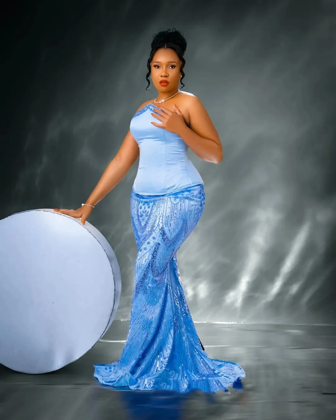 Sky Blue Long Evening Dresses For Special Occasions Gown Mermaid Sequin Beaded Sleeveless Aso Ebi Prom Dress Off Shoulder
Sky Blue Long Evening Dresses For Special Occasions Gown Mermaid Sequin Beaded Sleeveless Aso Ebi Prom Dress Off Shoulder