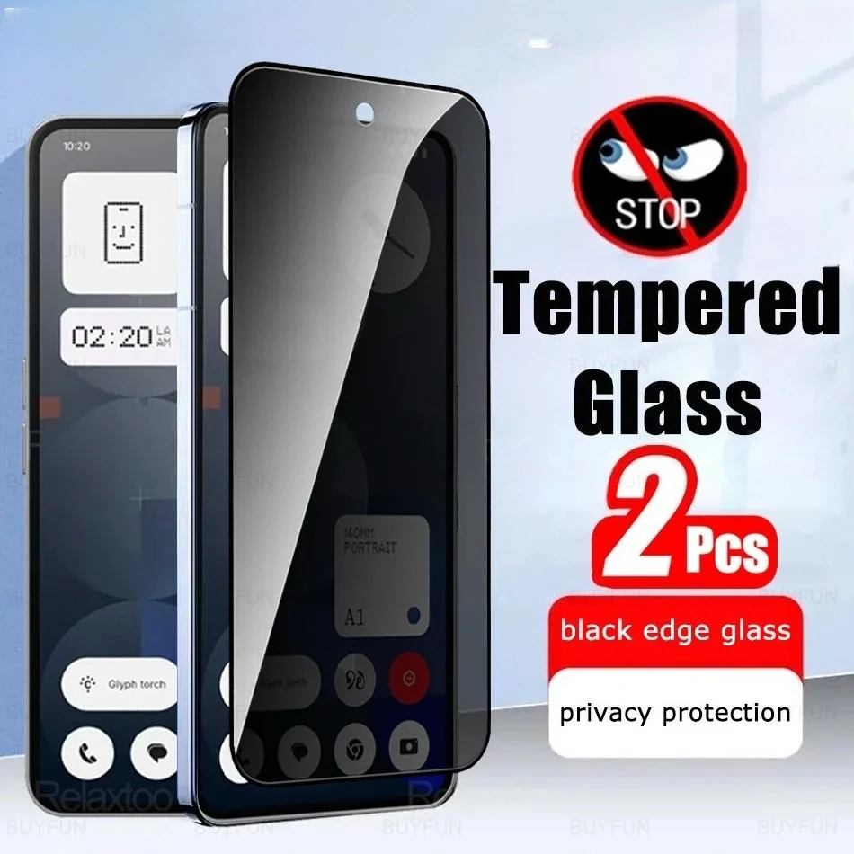 For Nothing Phone (3a) Pro Privacy Glass 2Pcs Tempered Glass CMF Phone 2 Pro (3) Phone3a 3 A 3aPro 5G Anti-Spy Screen Protector
For Nothing Phone (3a) Pro Privacy Glass 2Pcs Tempered Glass CMF Phone 2 Pro (3) Phone3a 3 A 3aPro 5G Anti-Spy Screen Protector