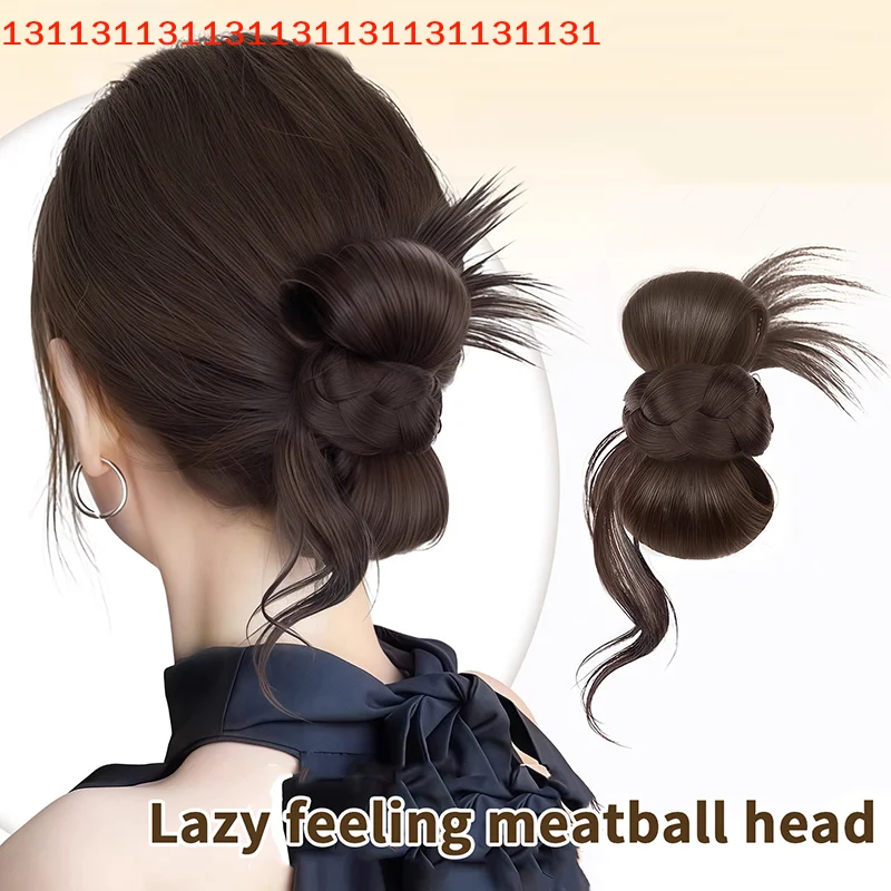 Synthetic Bun Wig Hair Claw Clip Meatball Head Hair Piece Ponytail Extensions Daily Wear DIY Styling Hair Accessories
Synthetic Bun Wig Hair Claw Clip Meatball Head Hair Piece Ponytail Extensions Daily Wear DIY Styling Hair Accessories