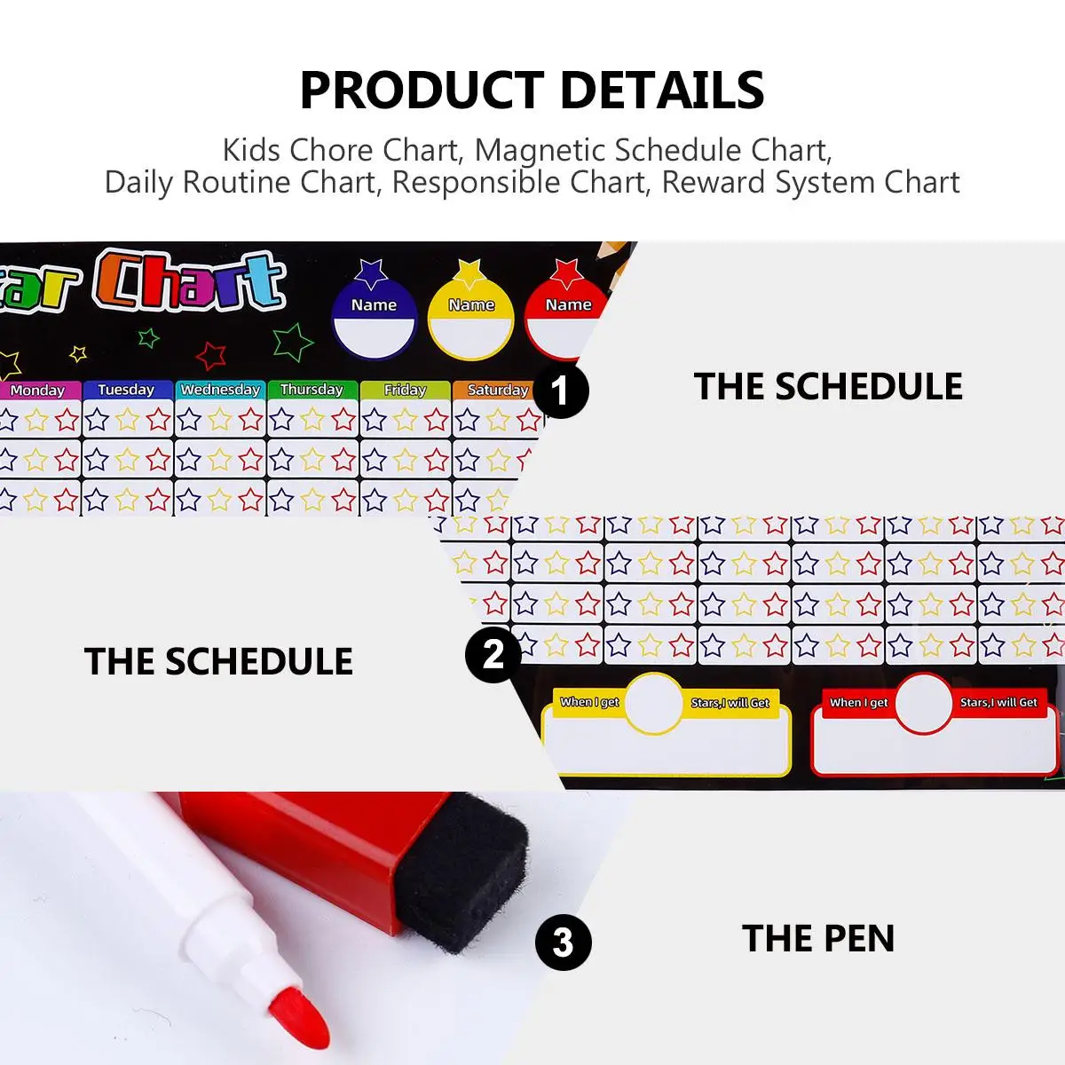 Magnetic Fridge Sticker Kids Chart Daily Routine Planner Reward System Schedule Toddler Responsibility Practical Kitchen
Magnetic Fridge Sticker Kids Chart Daily Routine Planner Reward System Schedule Toddler Responsibility Practical Kitchen
