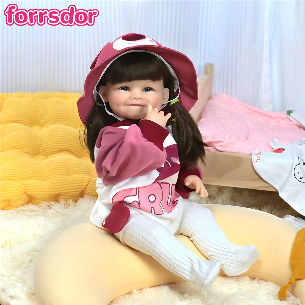 55cm Reborn Doll Girl Raya Full Body Soft Vinyl Silicone Reborn Toddler Doll with Long Hair Bebe Reborn Kids Toys Christmas Gift
55cm Reborn Doll Girl Raya Full Body Soft Vinyl Silicone Reborn Toddler Doll with Long Hair Bebe Reborn Kids Toys Christmas Gift