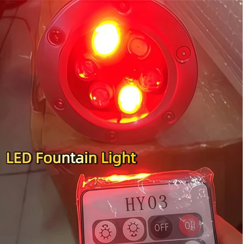 Underwater LED Fountain Light Waterproof IP68 6W 9W 12W 18W for Garden Yard Pool Lighting Water Feature Spotlight RGB Pond Lamps
Underwater LED Fountain Light Waterproof IP68 6W 9W 12W 18W for Garden Yard Pool Lighting Water Feature Spotlight RGB Pond Lamps