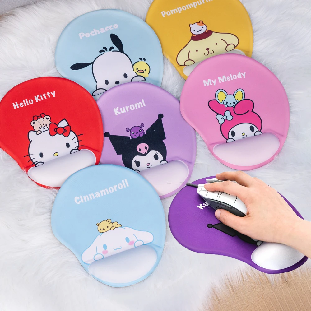 Kawaii Sanrio Kuromi My Melody PomPurin Cartoon Silicone Mouse Pads With Wrist Computer Gamer Laptop Table Non-slip Mouse Pad
Kawaii Sanrio Kuromi My Melody PomPurin Cartoon Silicone Mouse Pads With Wrist Computer Gamer Laptop Table Non-slip Mouse Pad