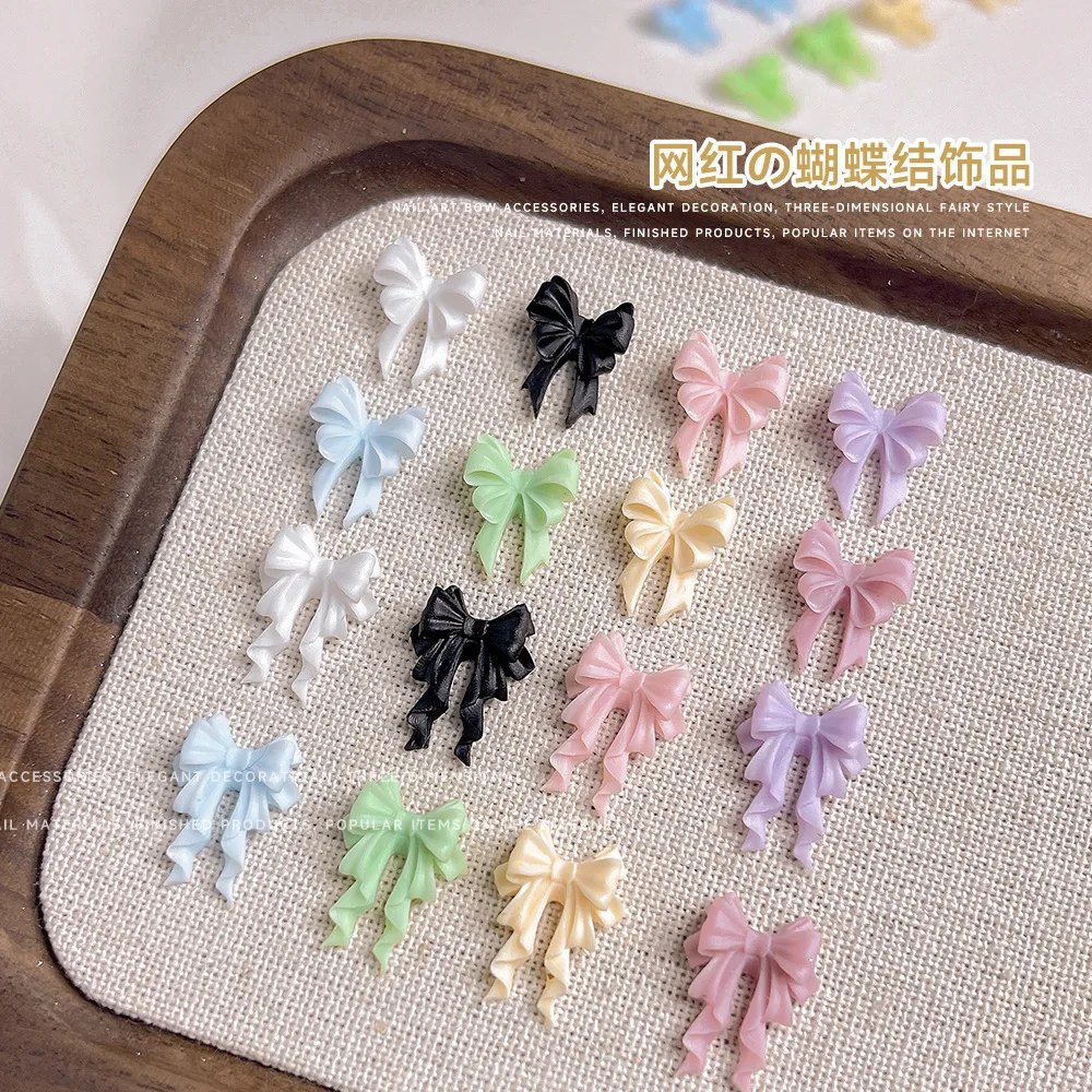 20pcs Long Wavy Bow Nail Art Accessories 2Sizes Colorful Ribbon Bow 3D Resin Nail Charms Japanese Nail Decorat Cute Parts Ribbon
20pcs Long Wavy Bow Nail Art Accessories 2Sizes Colorful Ribbon Bow 3D Resin Nail Charms Japanese Nail Decorat Cute Parts Ribbon