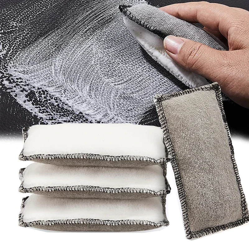 Car Wash Pad Soft Double Side Car Microfiber Scrubbing Sponge Car Interior Scrubbing Sponge for Car Interior Leather Wash Pad
Car Wash Pad Soft Double Side Car Microfiber Scrubbing Sponge Car Interior Scrubbing Sponge for Car Interior Leather Wash Pad