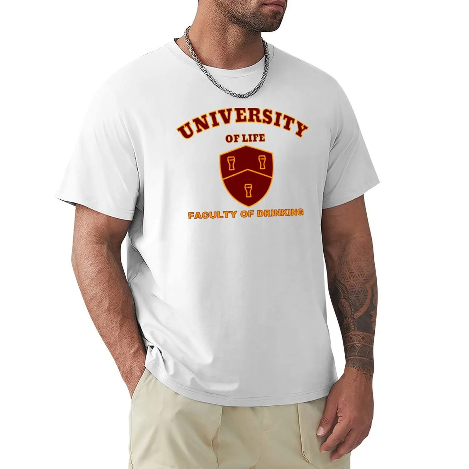 University of Life Faculty of Drinking T-Shirt plus sizes sublime t shirt for men
University of Life Faculty of Drinking T-Shirt plus sizes sublime t shirt for men