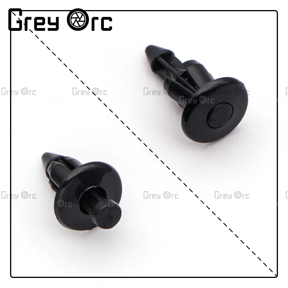 20 PCS 6mm Black Rivet Fairing Body Trim Panel Fastener Screw Clips For Honda DUCATI KTM BMW KAWASAKI Parts Wholesale
20 PCS 6mm Black Rivet Fairing Body Trim Panel Fastener Screw Clips For Honda DUCATI KTM BMW KAWASAKI Parts Wholesale