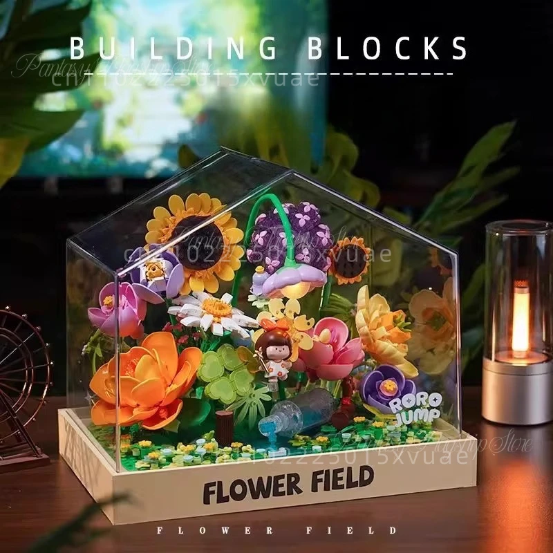 RORO JUMP Building Block Educational Small Particle Assembly Eternal Flower Model Toy Ornament Collect Children's Birthday Gifts
RORO JUMP Building Block Educational Small Particle Assembly Eternal Flower Model Toy Ornament Collect Children's Birthday Gifts